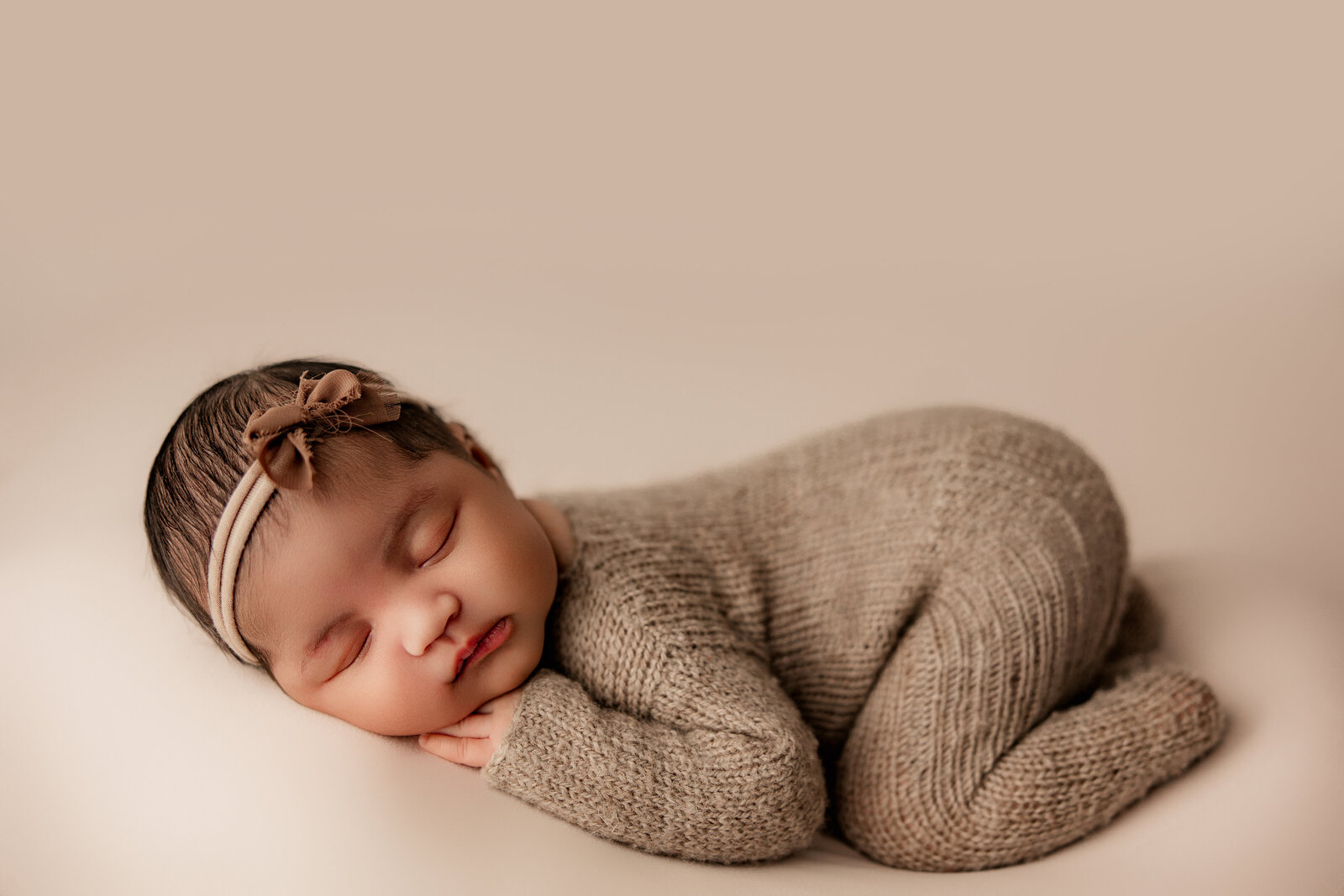 infant photography session at phoenix newborn studio