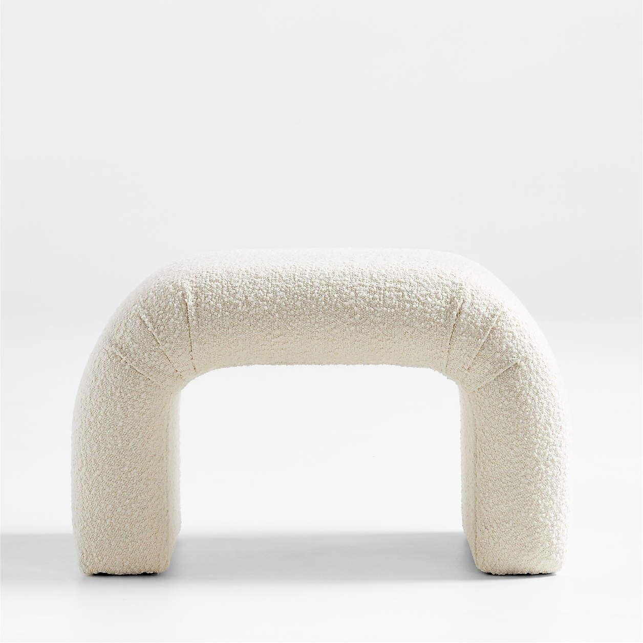 Small Luxury Upholstered Ottoman