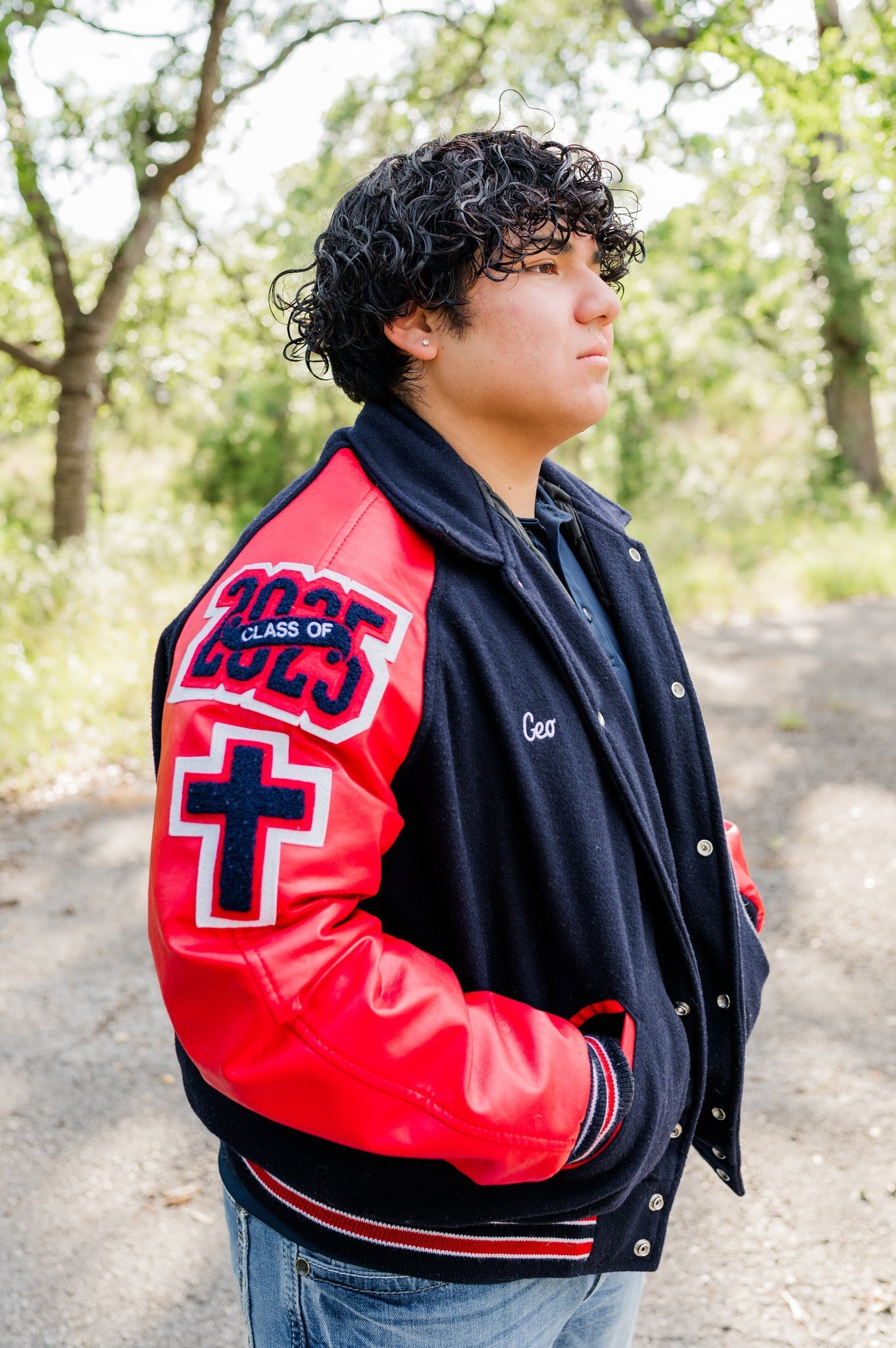 WImberley High School senior guy photoshoot in Wimberley