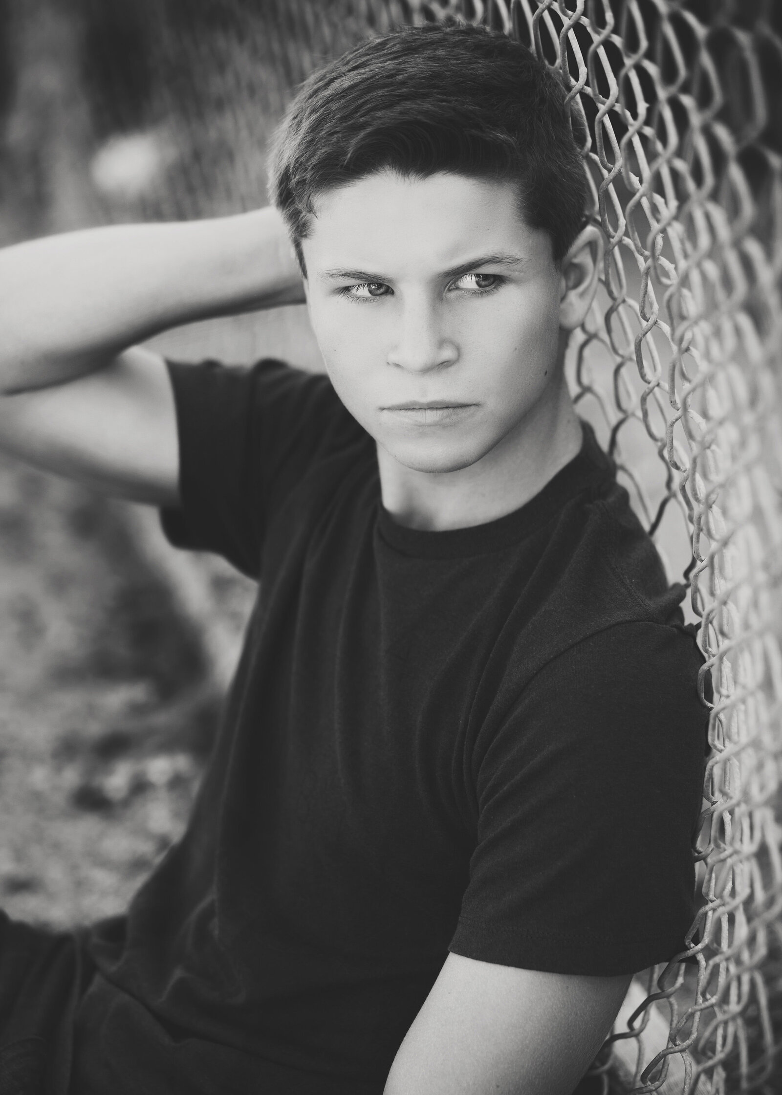 edgy senior boy photos