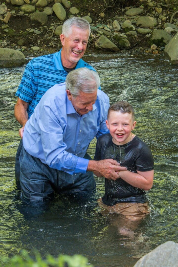 Baptism Photography Gatlinburg TN