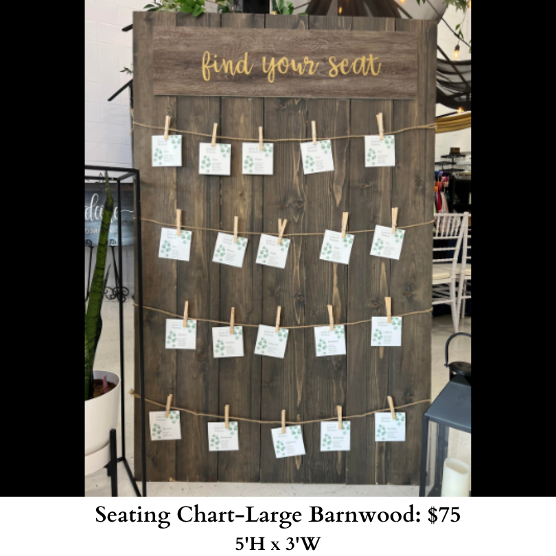 Seating Chart-Large Barnwood-1021