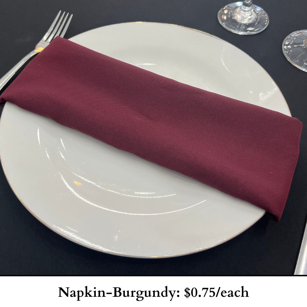 Napkin-Burgundy-586