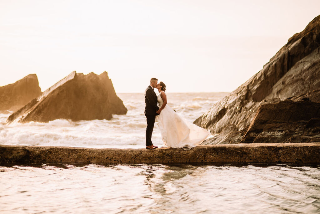 Tunnels Beach Wedding Liberty Pearl Photo and film collective devon wedding photographer-152