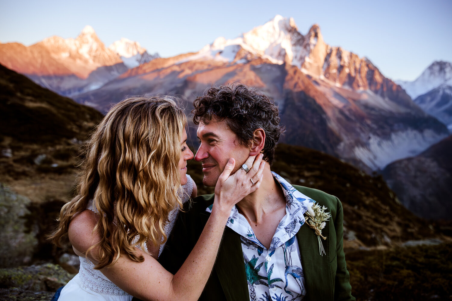 Njoy Photography 1.11.24 Ed and Kate Wedding Elopement Flegere Sunset small-15