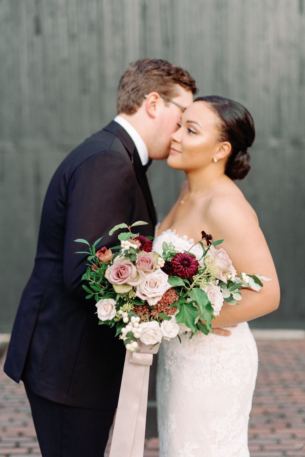 Modern Editorial Couples Portraits Steam Whistle Brewery Wedding  Toronto Wedding Venue Jacqueline James Photography