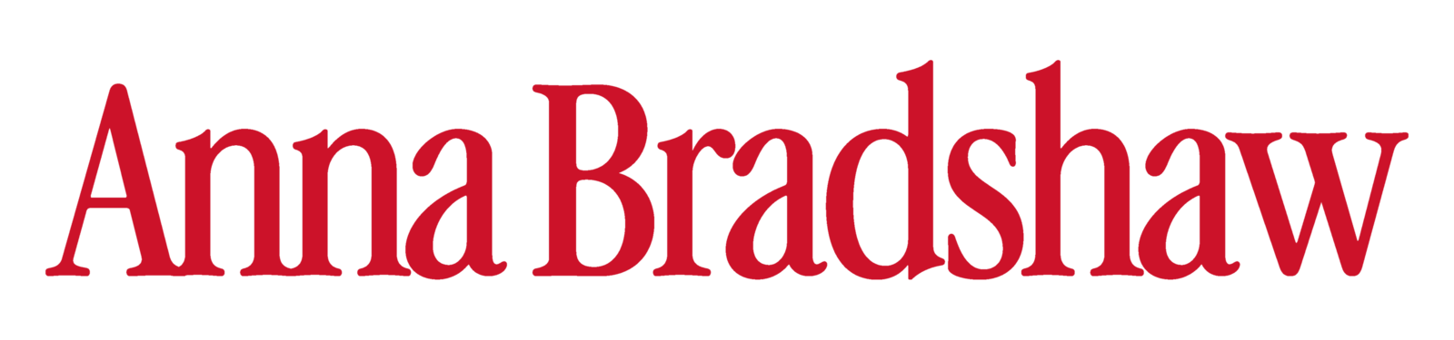 Anna Bradshaw logo red