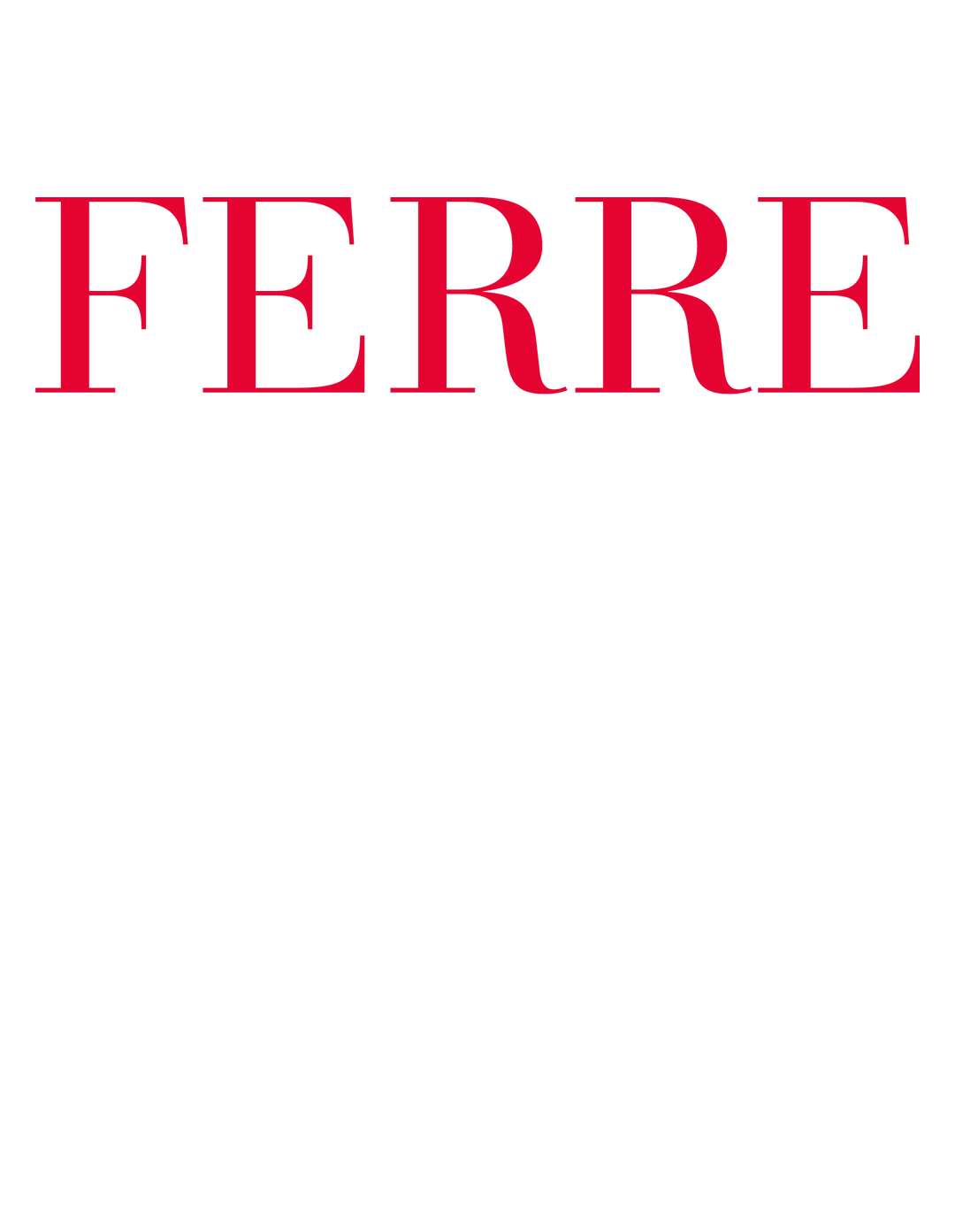 Ferre logo featuring Dena Meeder branding photography