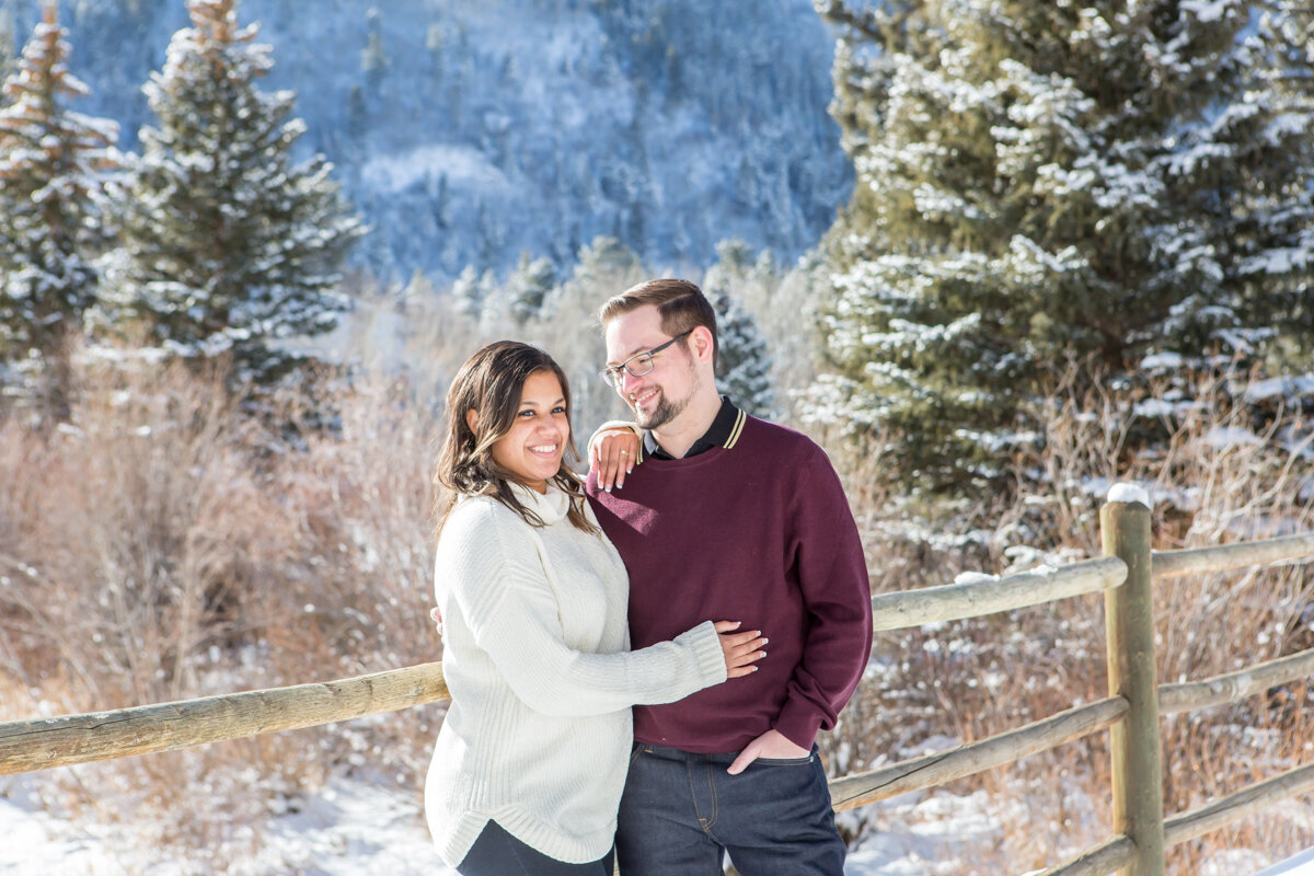 Couples photography in Aspen