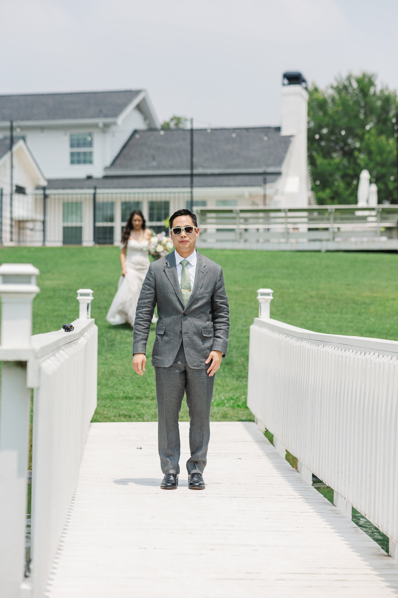 Bride-walking-towards-groom-first-look