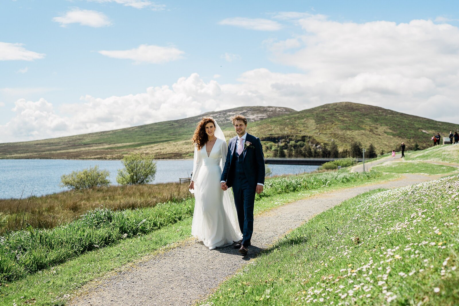 Lusty Beg Summer Wedding Photos by Gemma G Photography Bridesmaid Jumpsuit  (44)