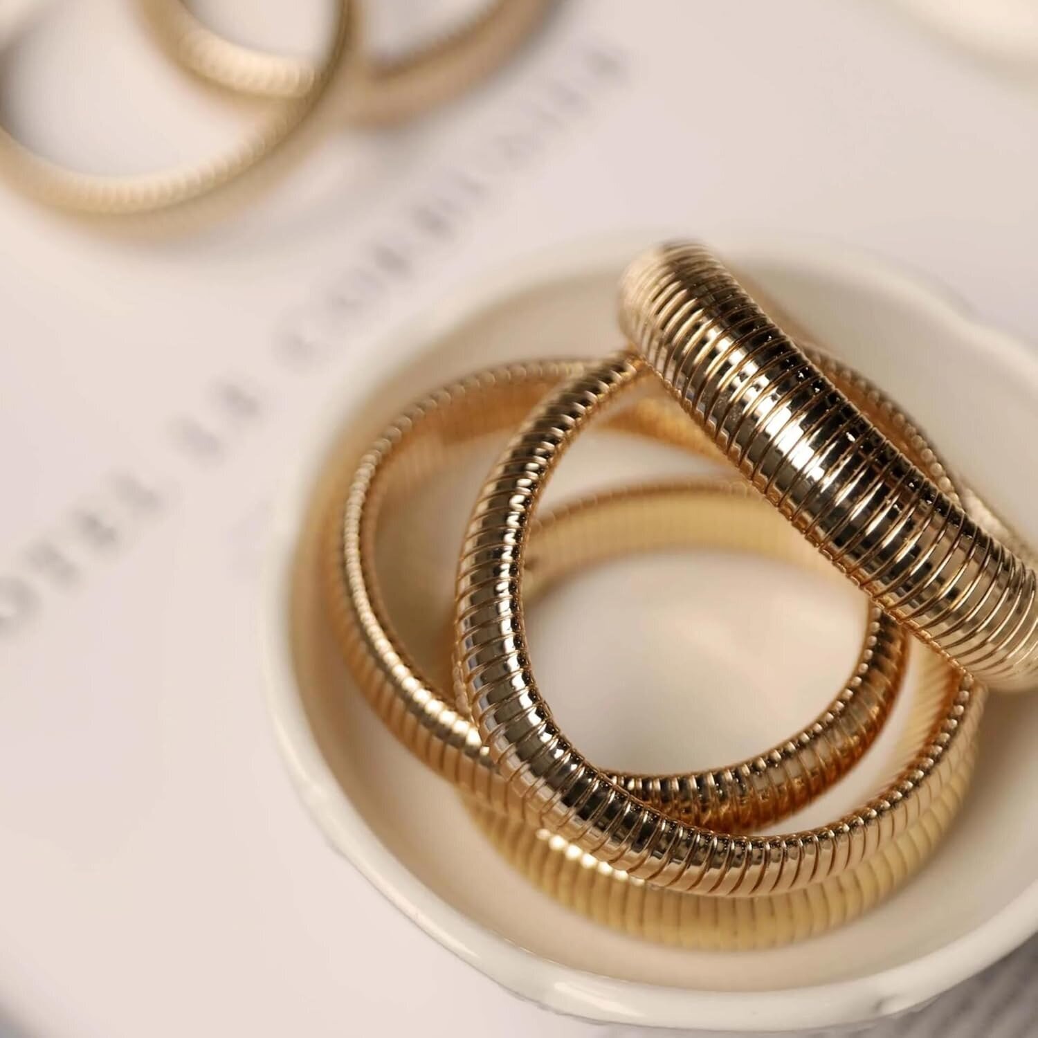 Chunky Gold Bracelets
