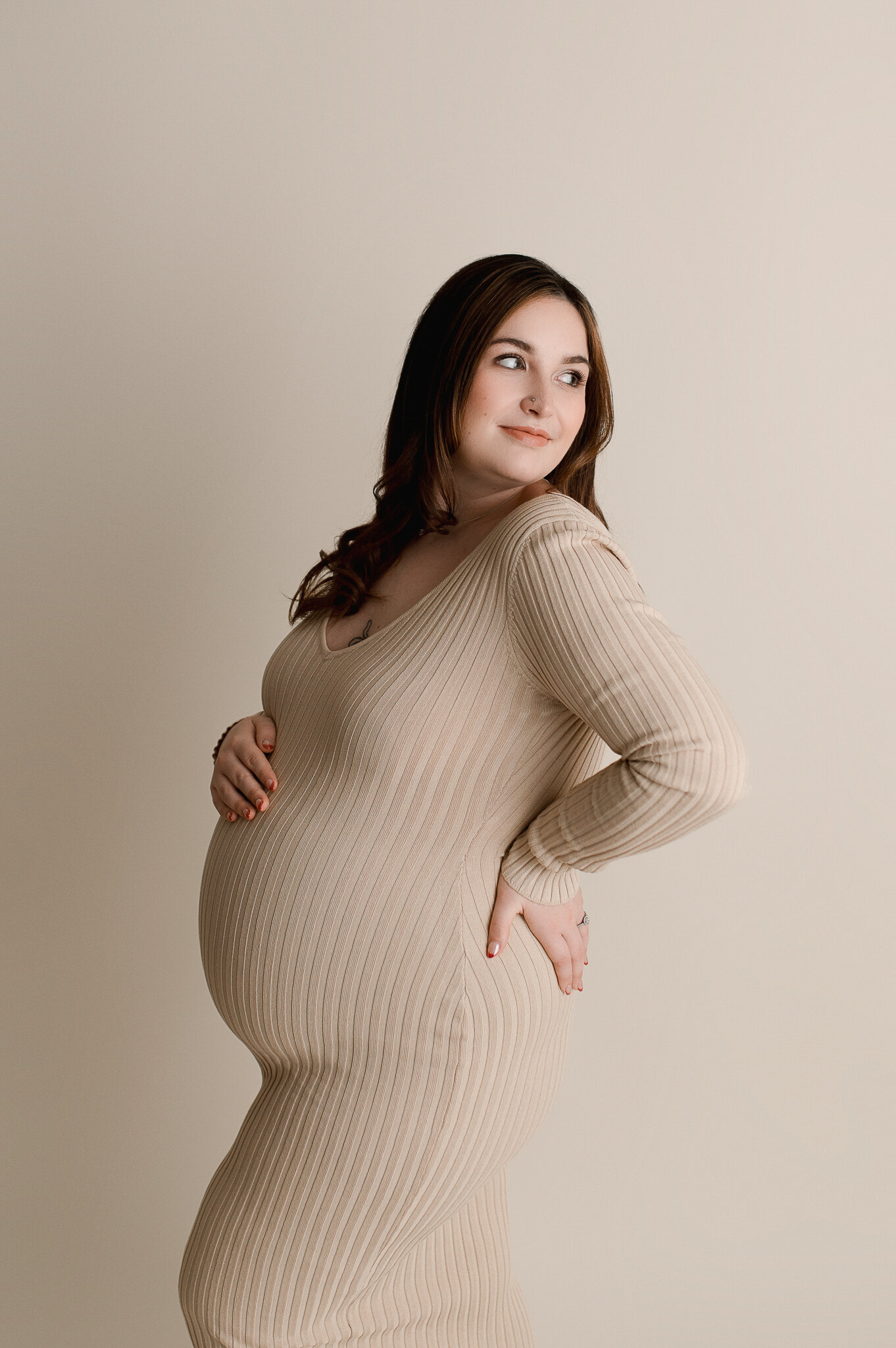 Studio maternity session 