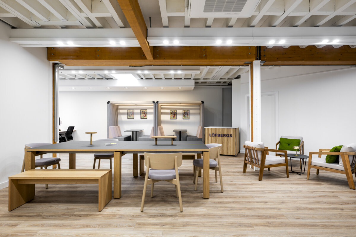 K2 Space workspace interior design