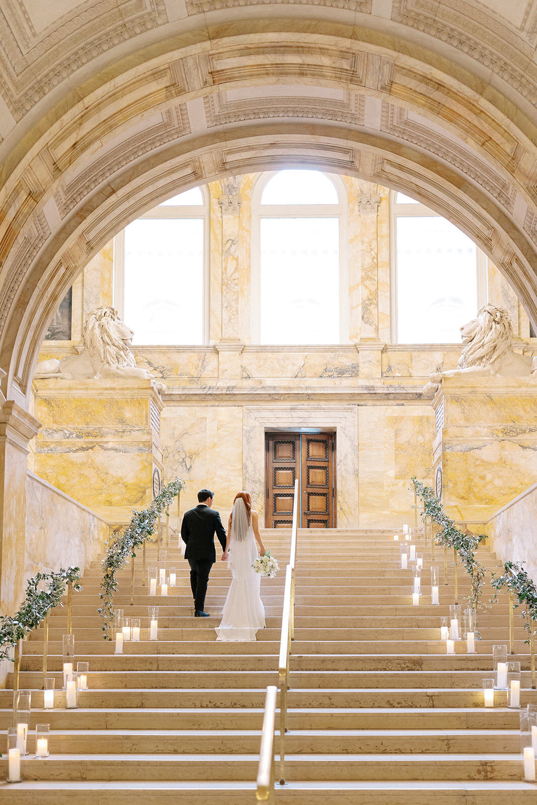 Boston Public Library Wedding-Halie Child Photography-91