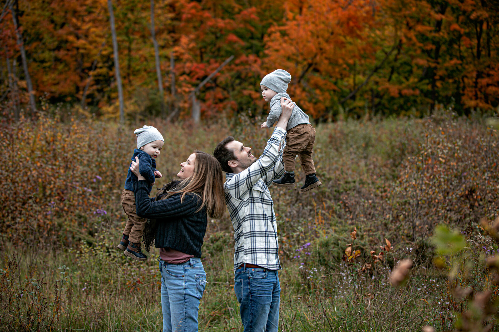 Fall twin photos-2