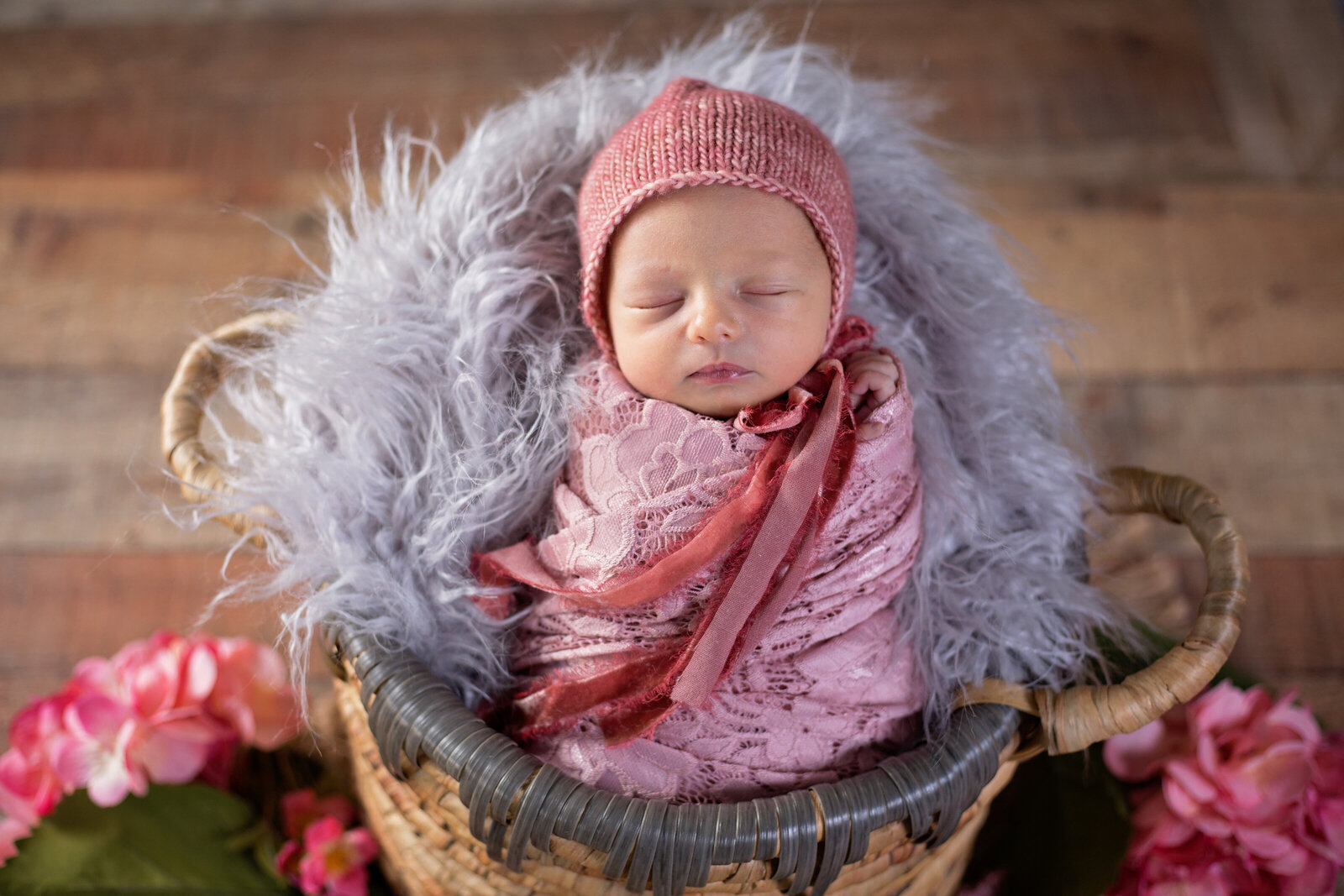 newborn-baby-girl-grey-pink