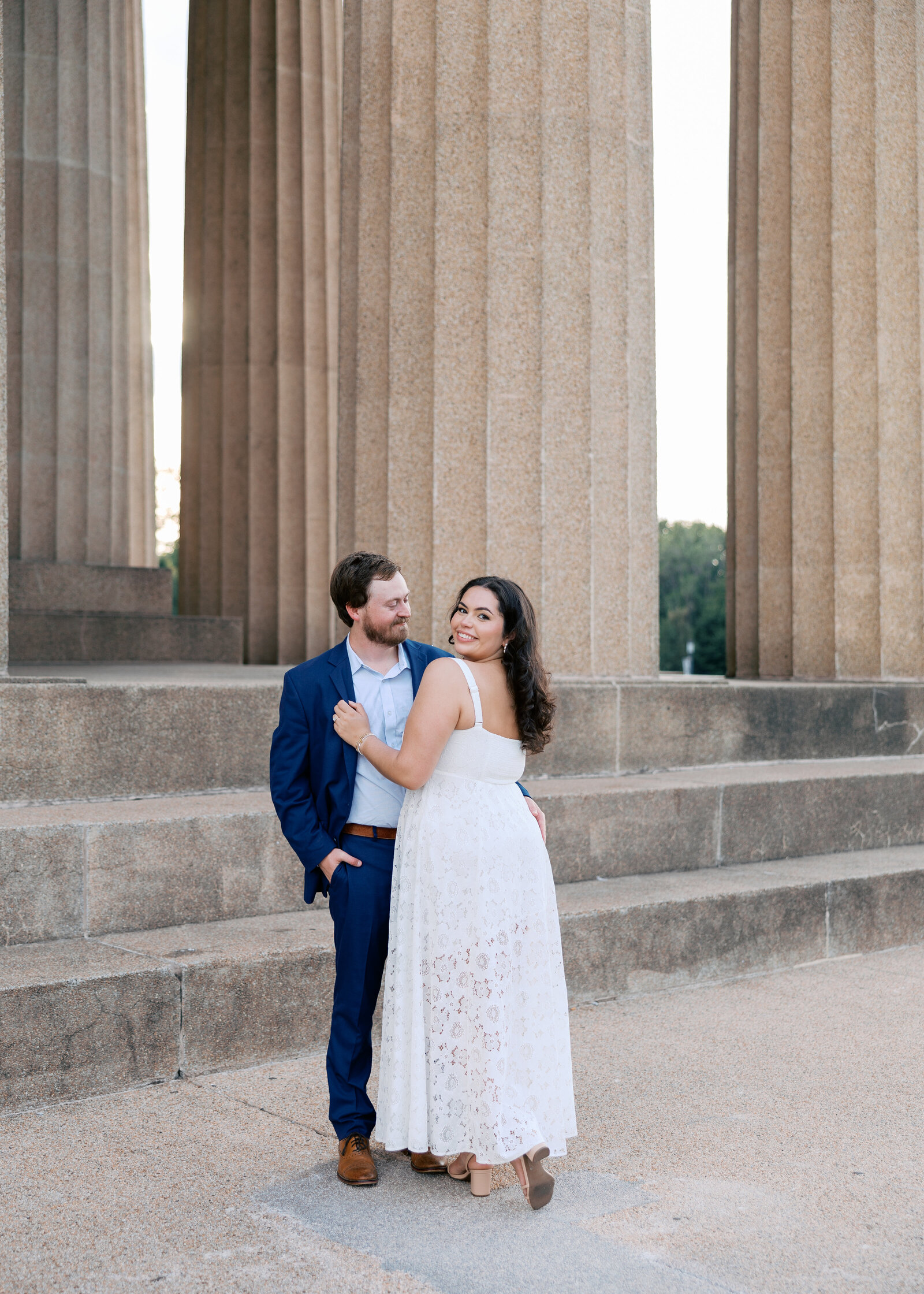 Film couples photographer Alabama romantic session analog digital natural light.