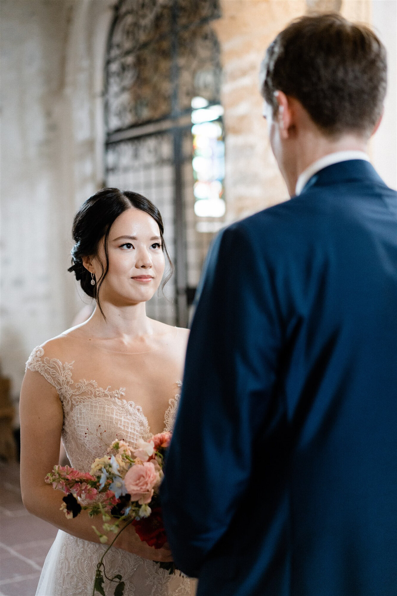 Lily + Roman Castle Wedding Spiez Lake Thun --172