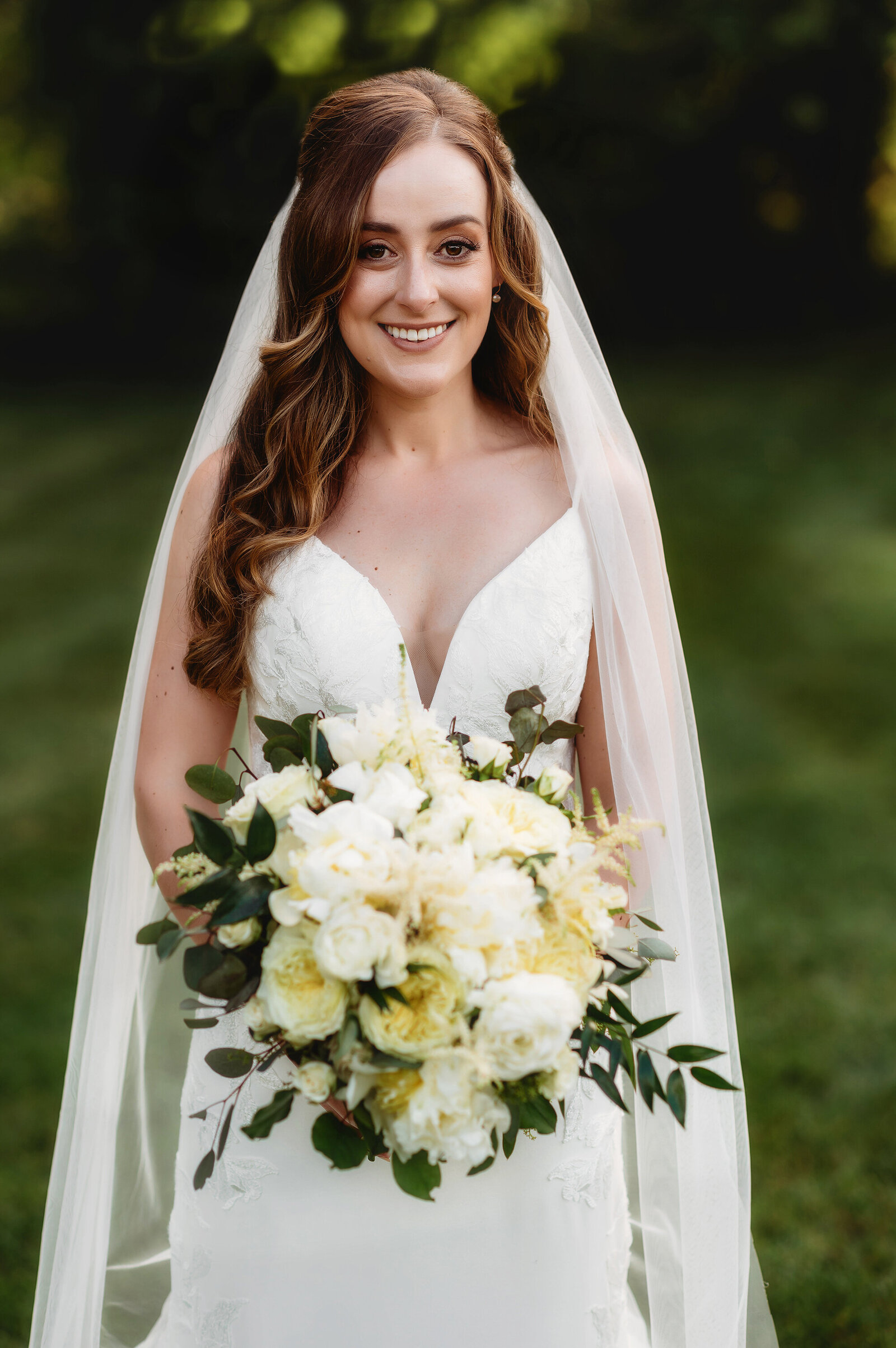 Bridal Portraits after Micro-Wedding Ceremony in Asheville, NC.