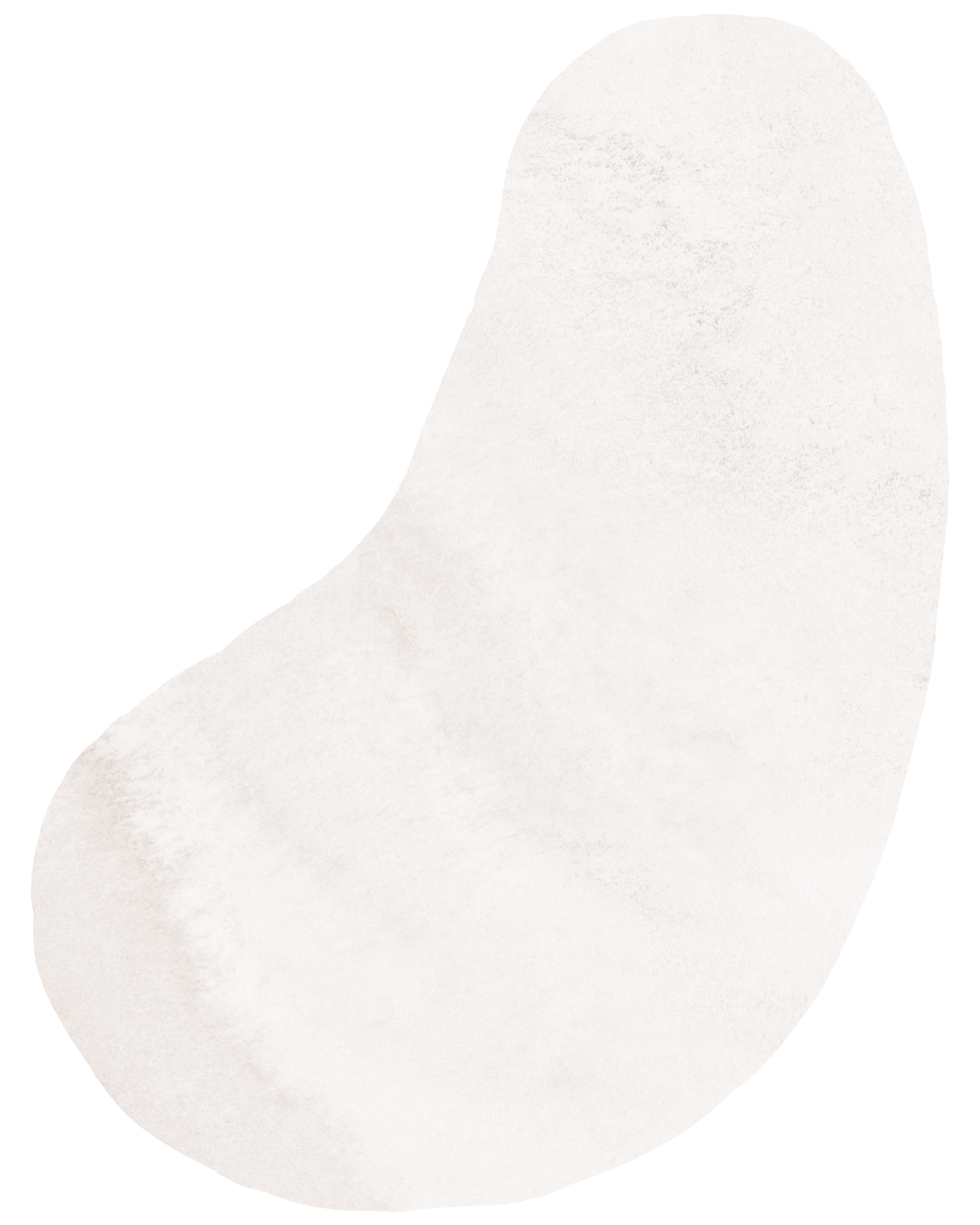 white blob