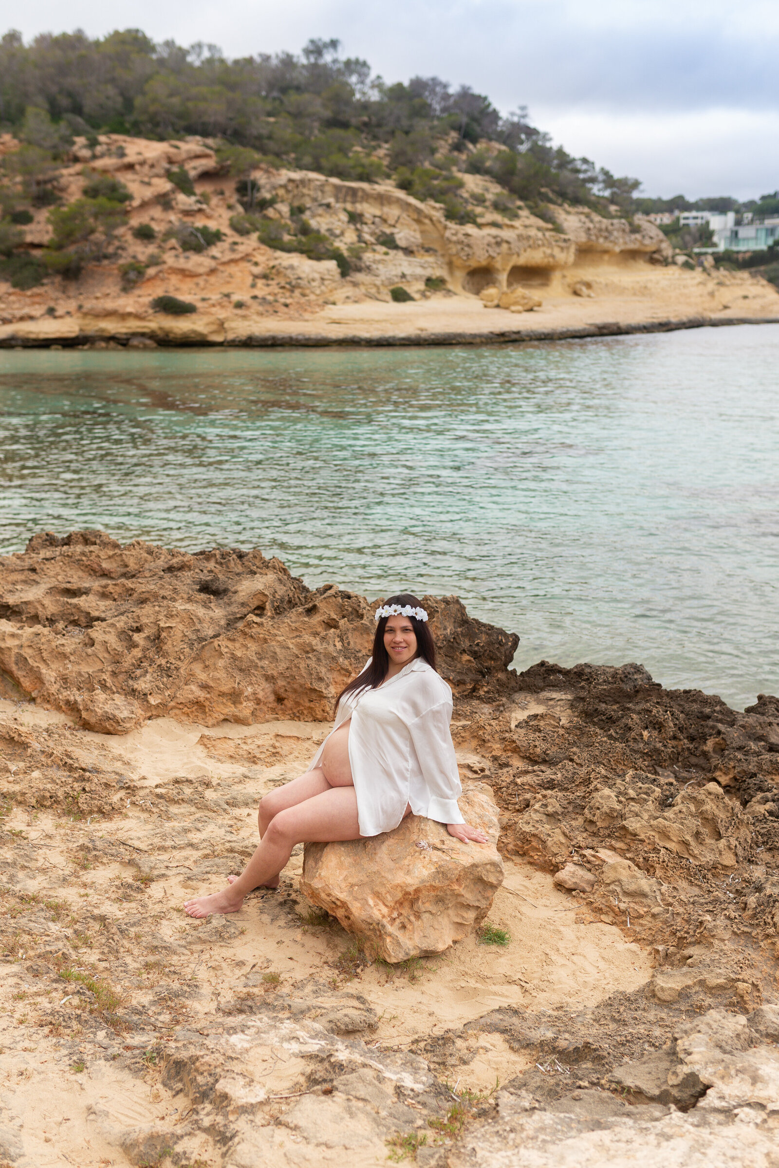 Maternity shooting Mallorca Ayna 10