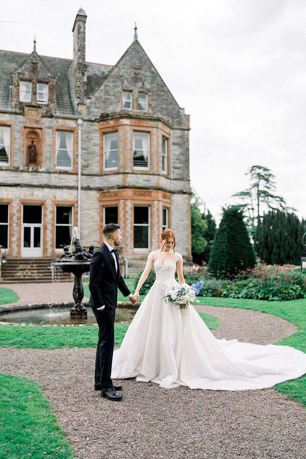 Bride and Groom’s First Dance at Castle Leslie, Ireland