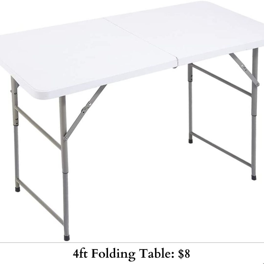 4ft Folding Table-635