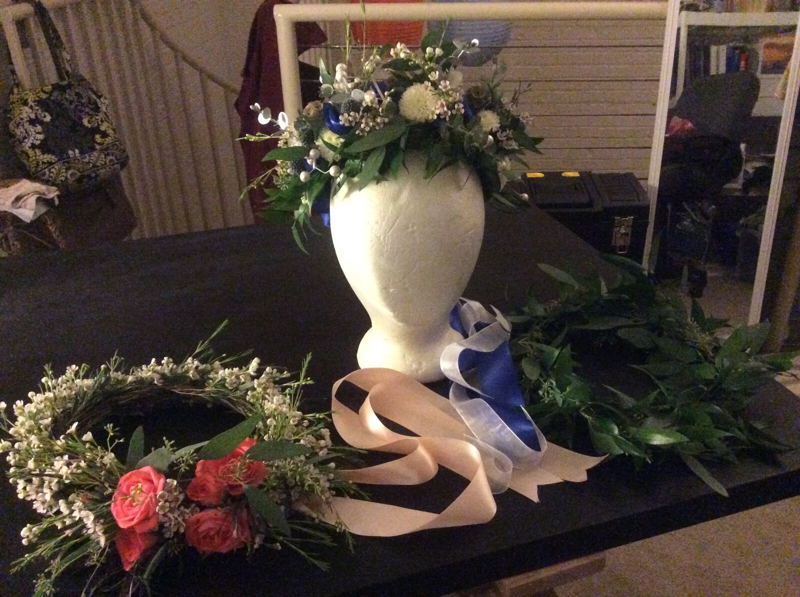 Floral Hair crowns wedding