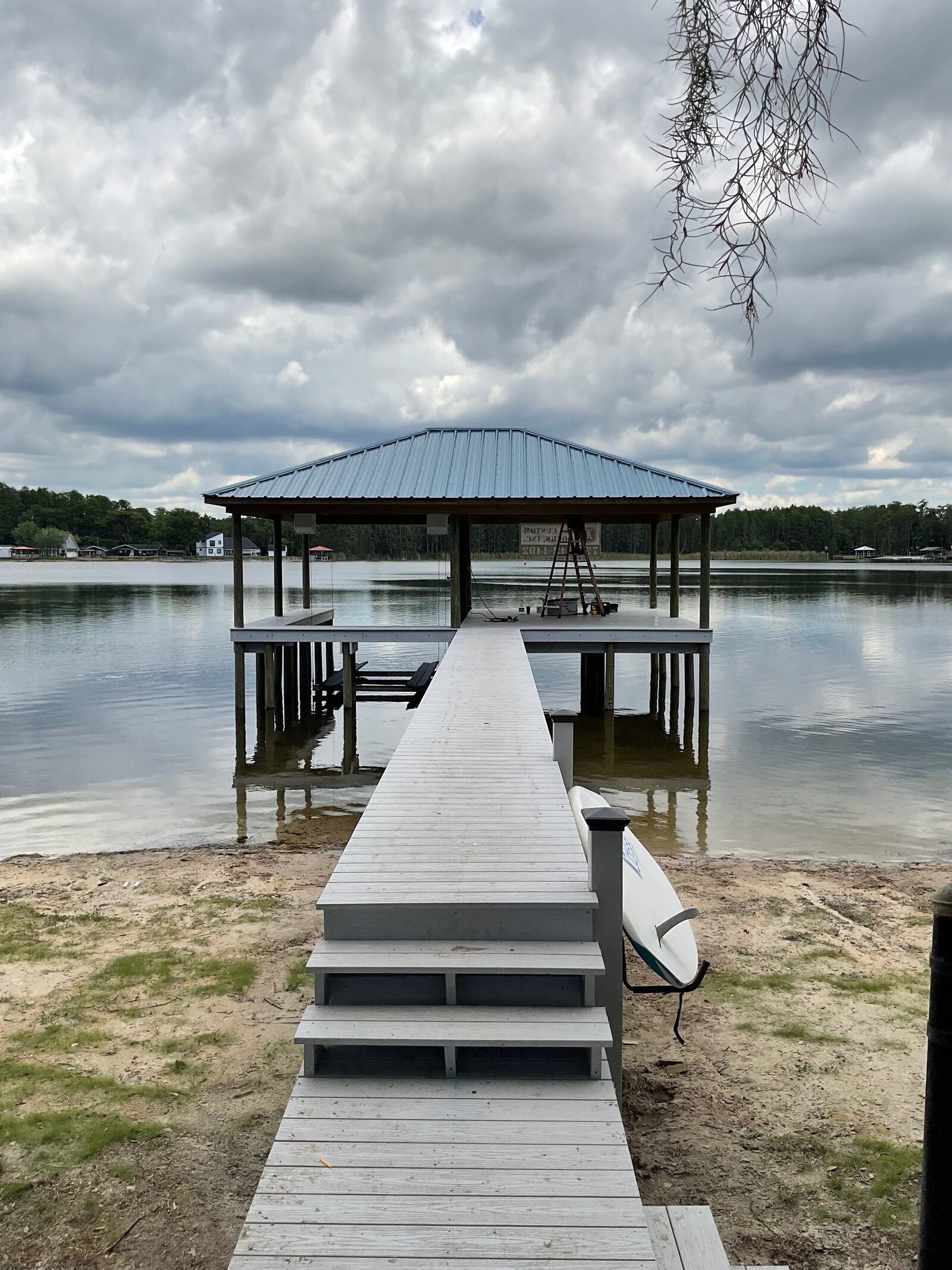 Professionally constructed dock