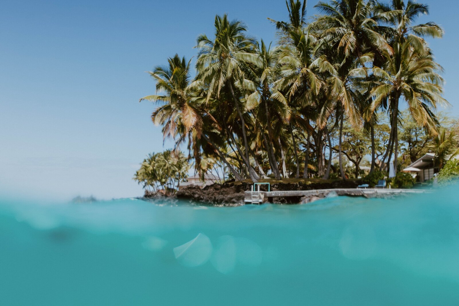 hawaii beach on elopement day