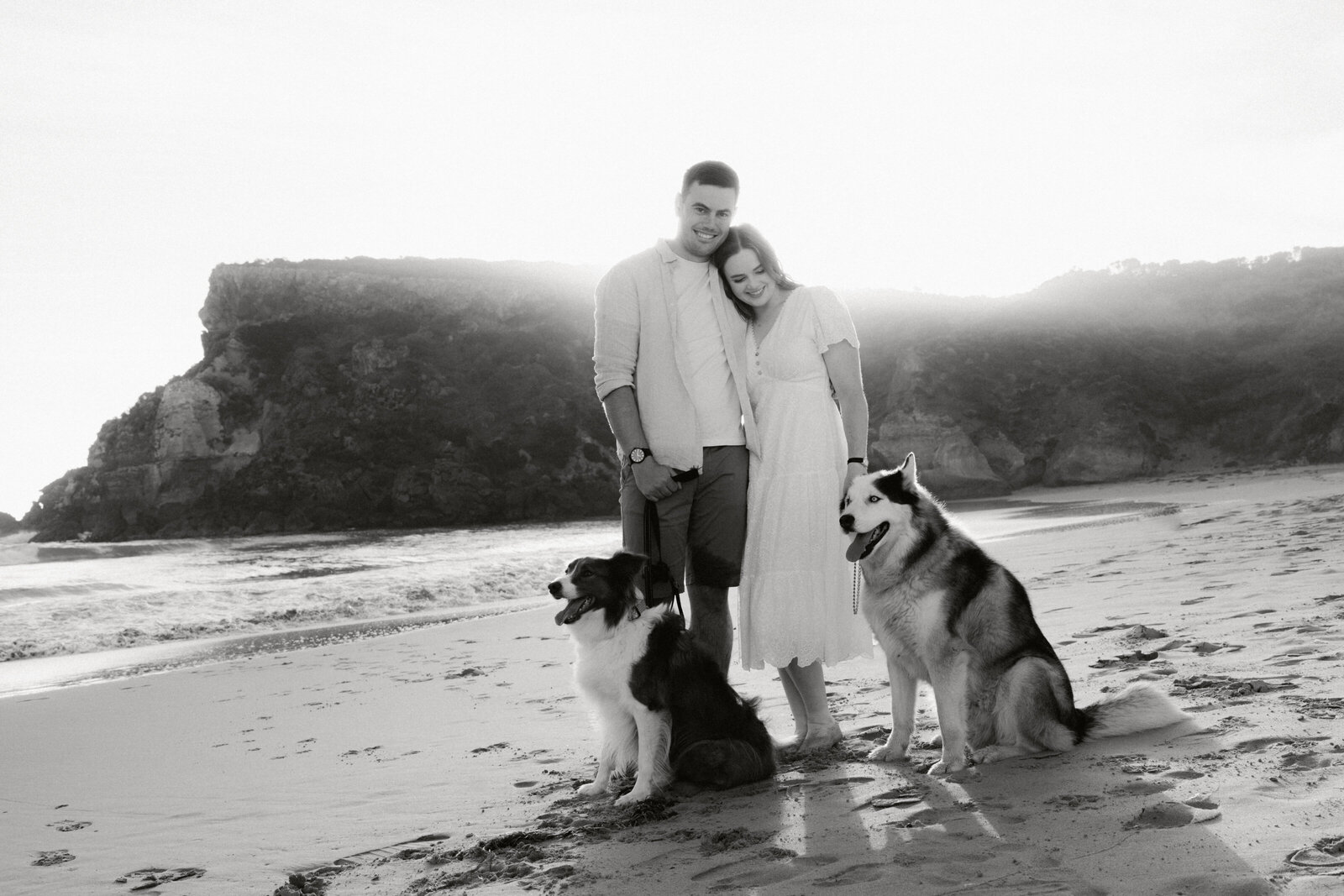 2024-02-27-Bree + Pat Beach Engagement Session Warrnambool Daisy + Pine-138
