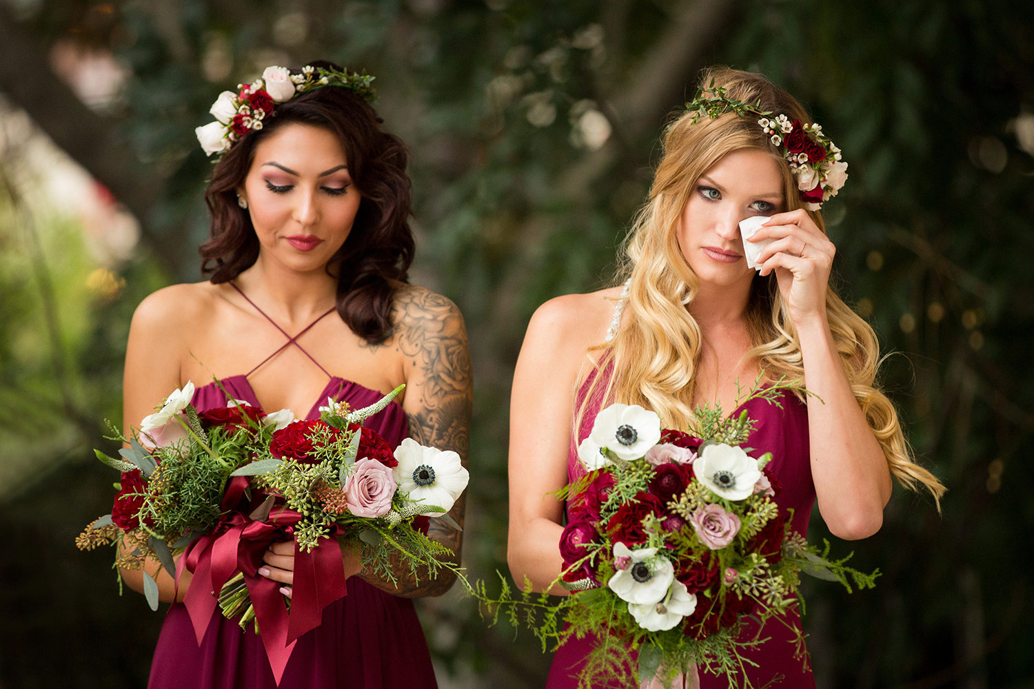 Green Gables wedding photos stunning ceremony with bridesmaid