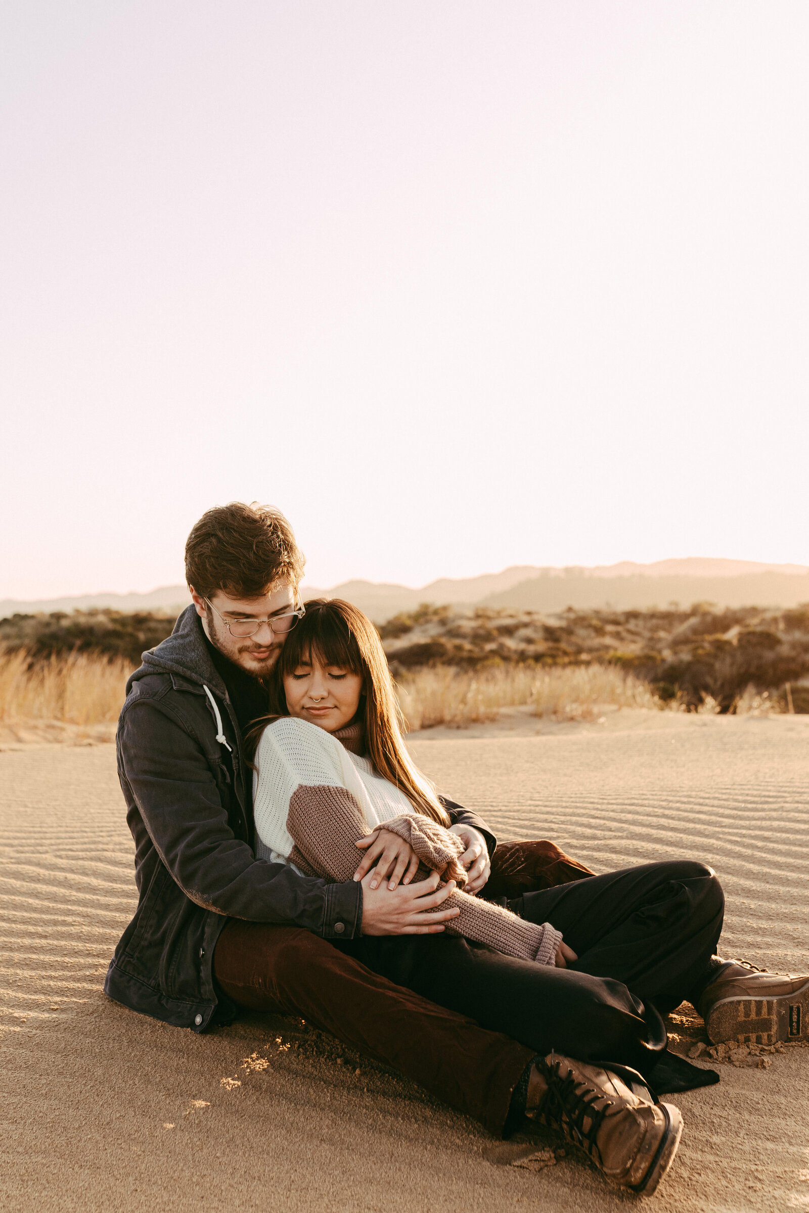 Sand Dunes Pismo Beach Couples Photos -- Travis and Crystal24