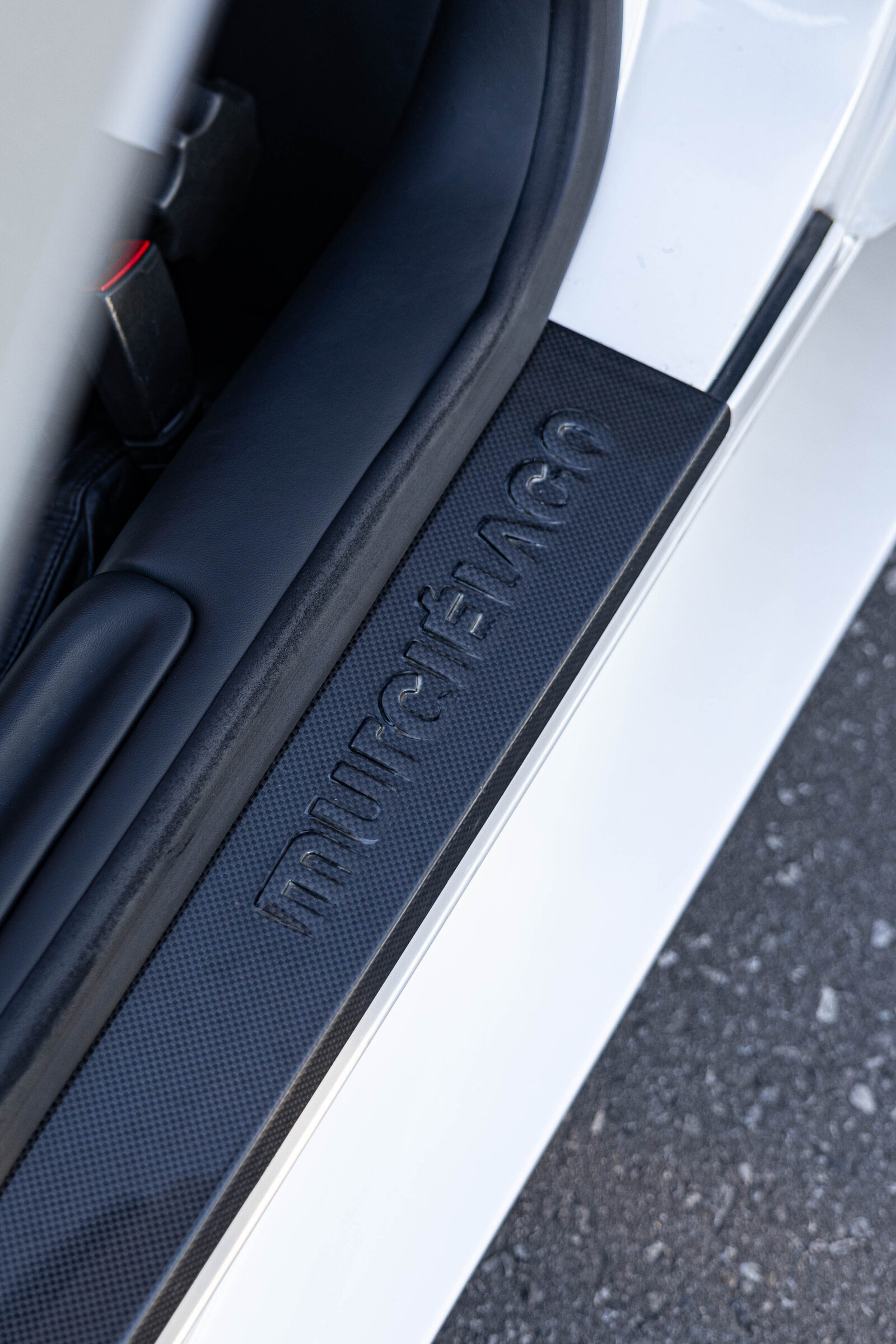 White Lamborghini Murci Paint Correction Full Body PPF Exterior Interior Detailing Le Mans Detailing Markham Toronto 11