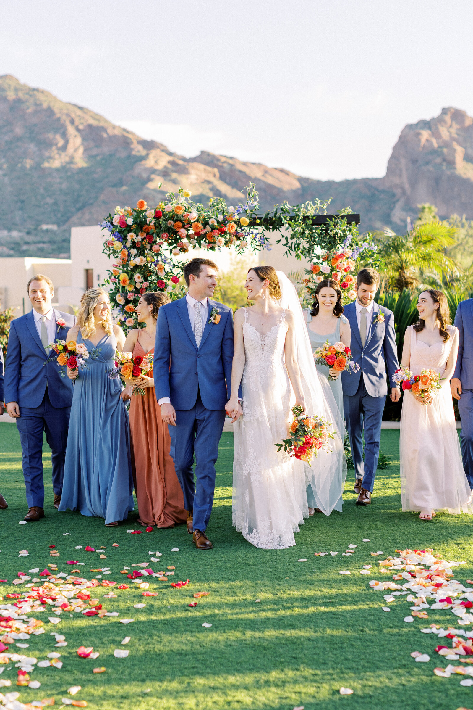 wedding-party-blue-pink-florists-in-phoenix