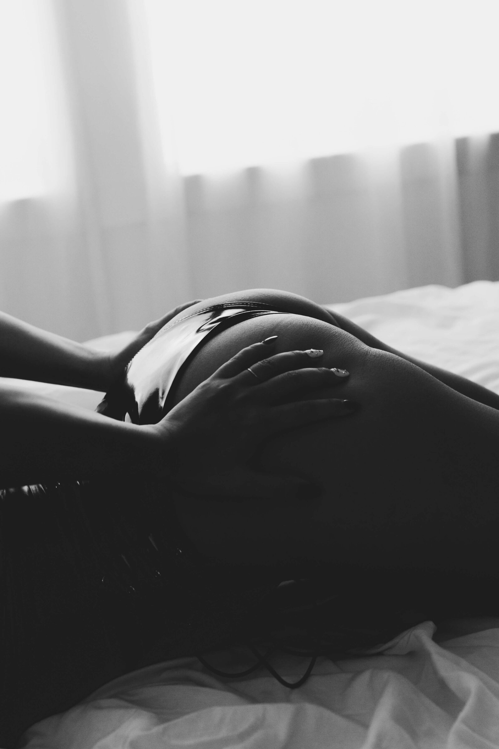 sexy moody boudoir photography gilbert arizona