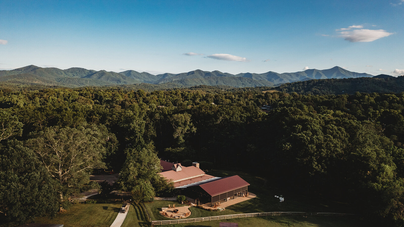 The Farm Micro Wedding Venue in Asheville, NC.