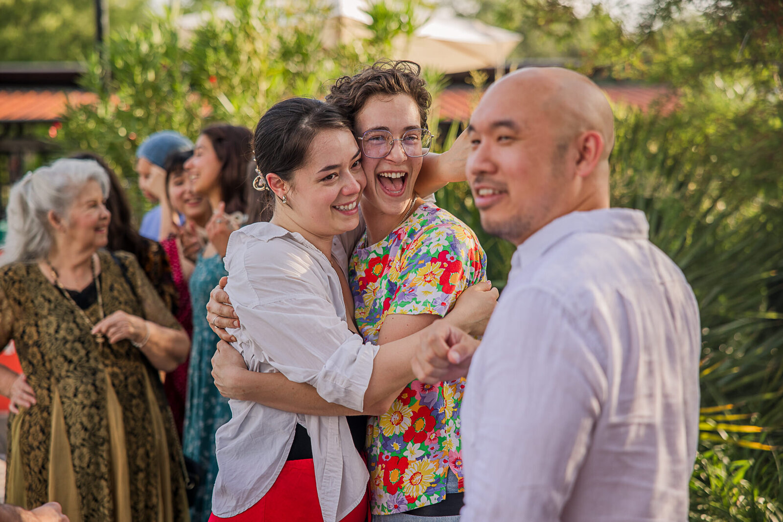 SkiShoresCafe.Austin.Proposal.Surprise.Party