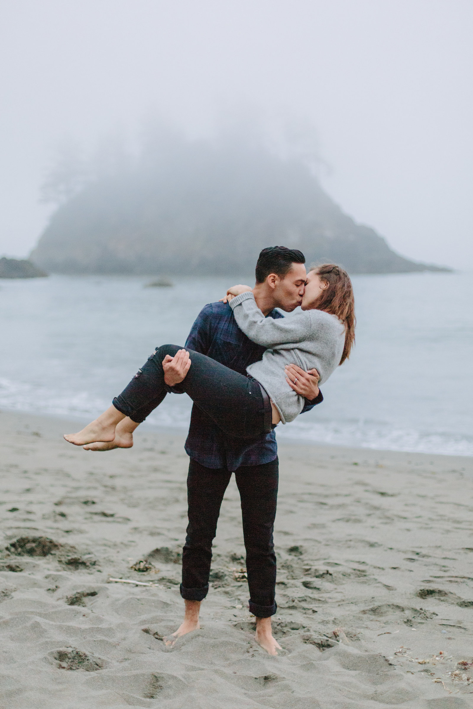 Redwood National Park Avenue of the Giants Engagement Session -7782