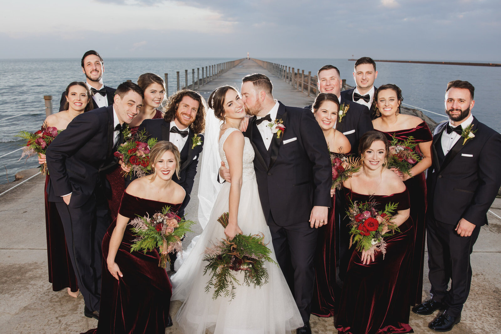 Arbor at the port Rochester wedding