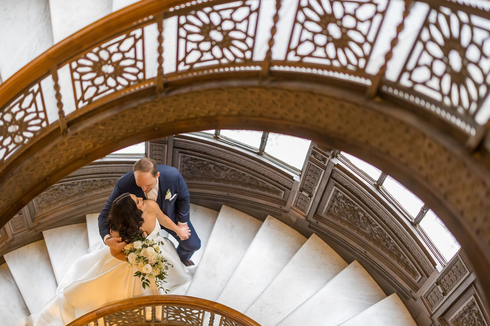 boston public library wedding photographer
