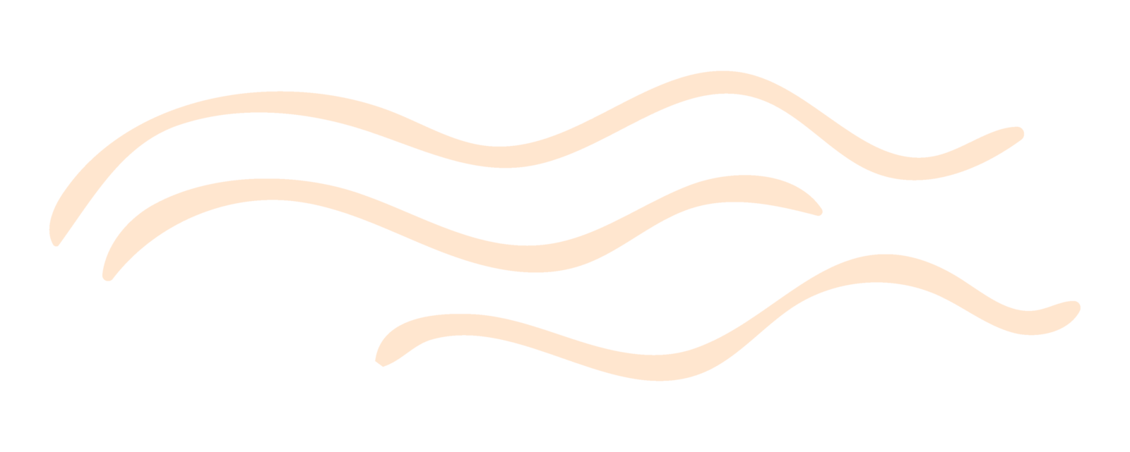 Bondi Marketing waves icon peach