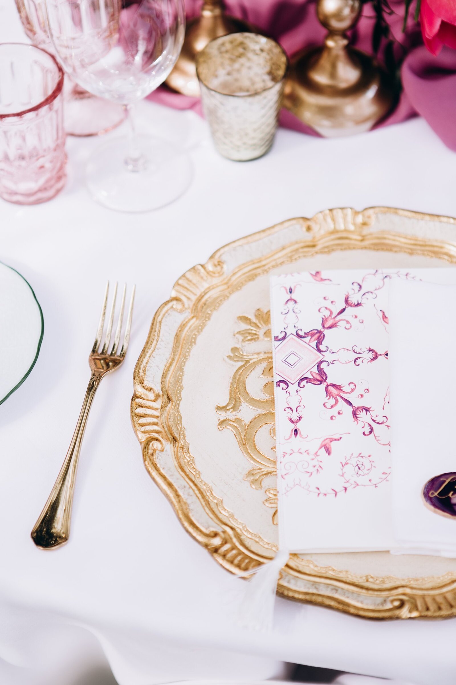 San Diego outdoor purple wedding