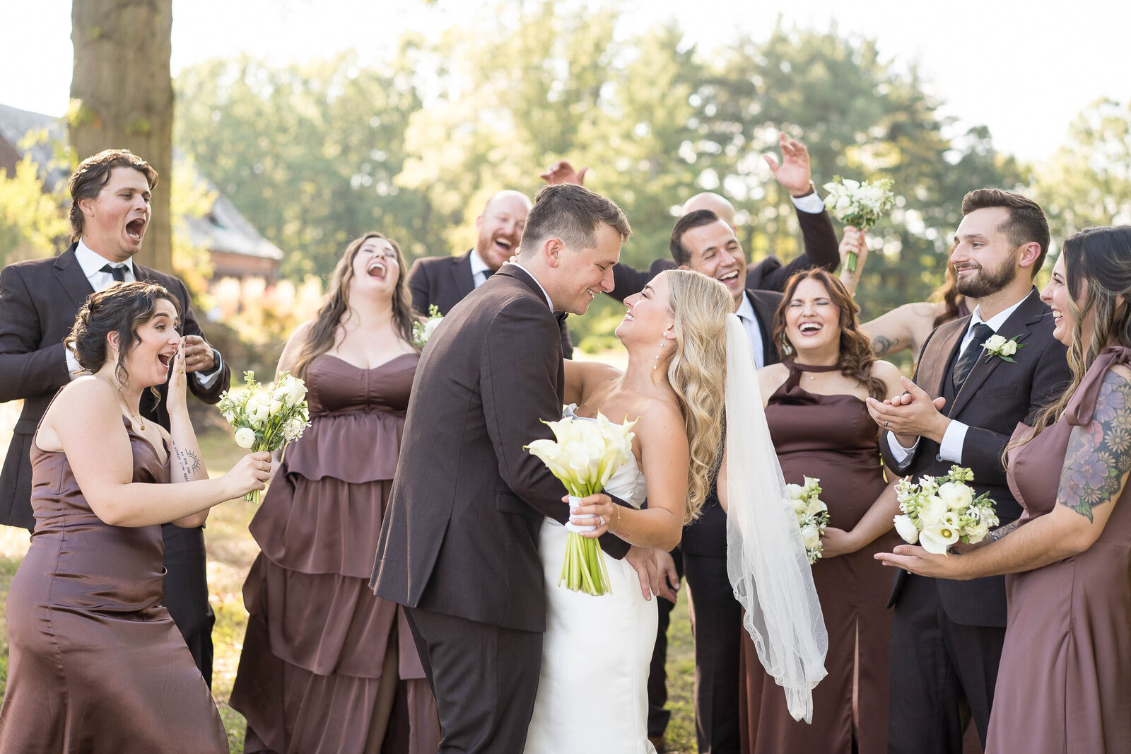 Tudor House at Mason's Cove Akron Ohio Wedding