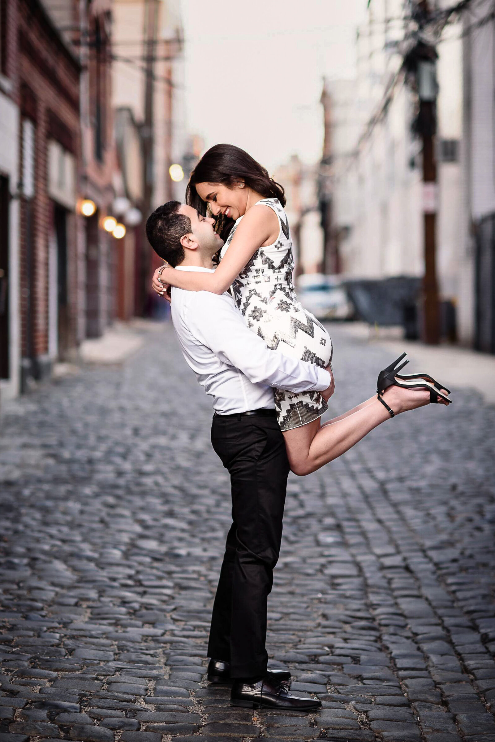 Capture your love story on Hoboken's waterfront with Ishan Fotografi.