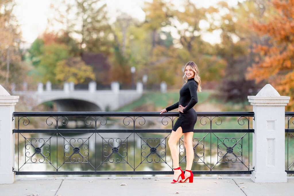 St. Louis Senior Photographer-Erika Rene Photography-Forest Park-Victorian Bridge-44