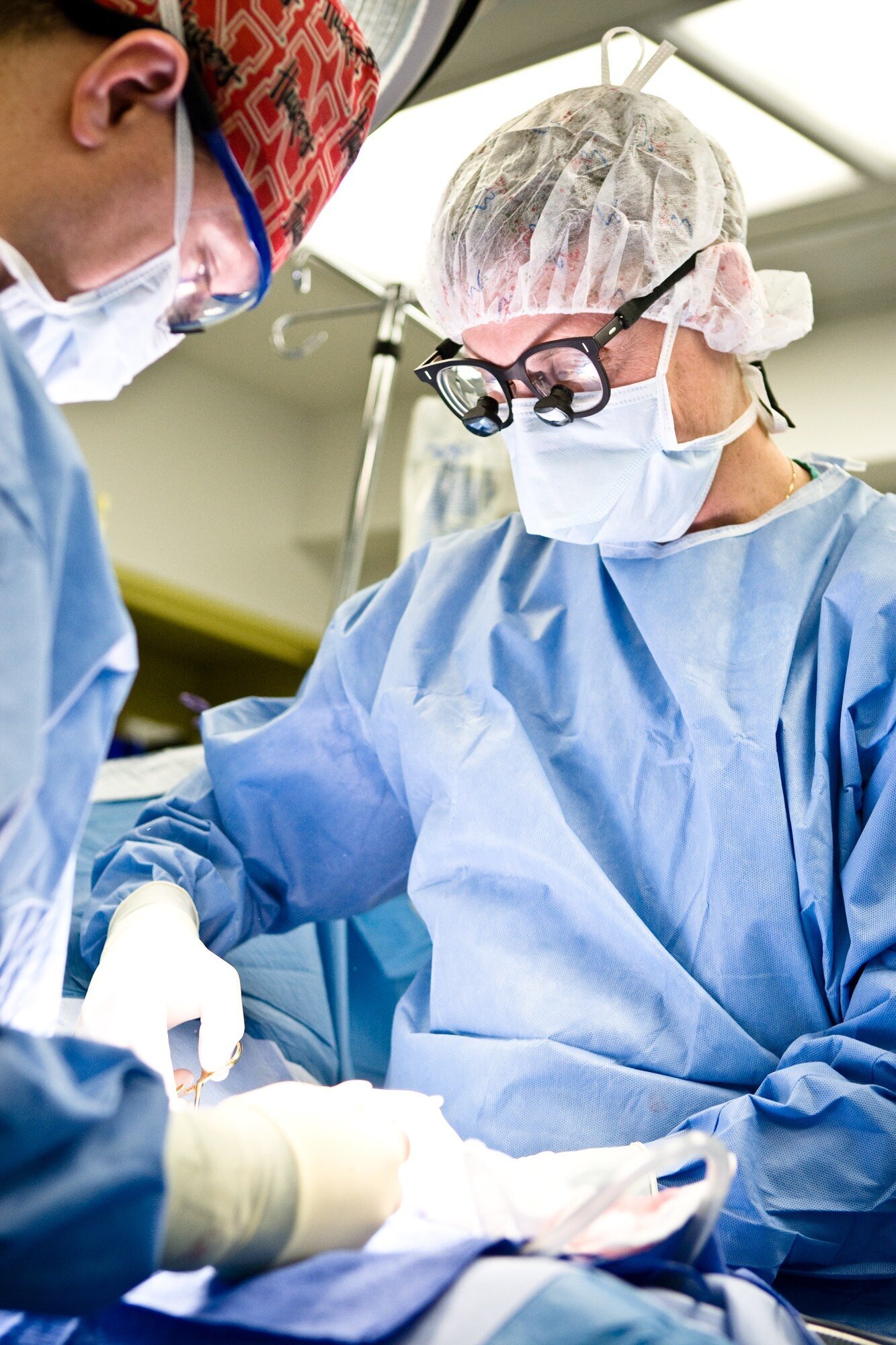 Surgeon in operating room