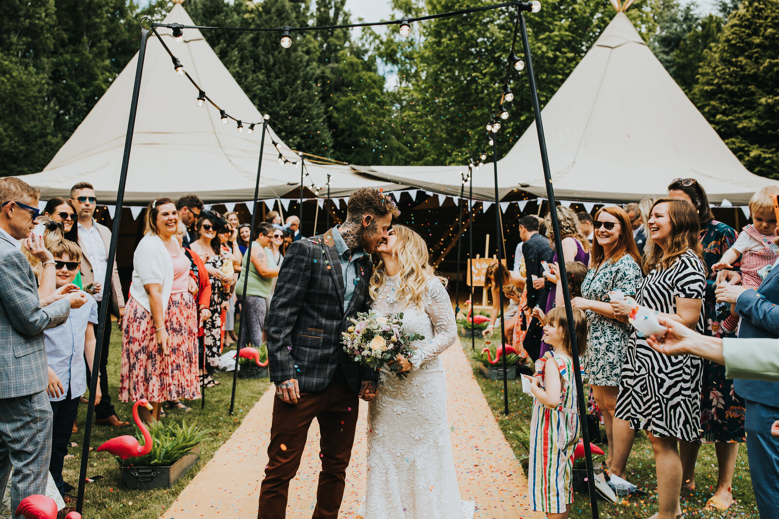 Nottingham Fun Documentary Candid Untraditional Wedding Photography - Sophie Ann Photography Tipi Wedding Alternative Wedding Photography (2)