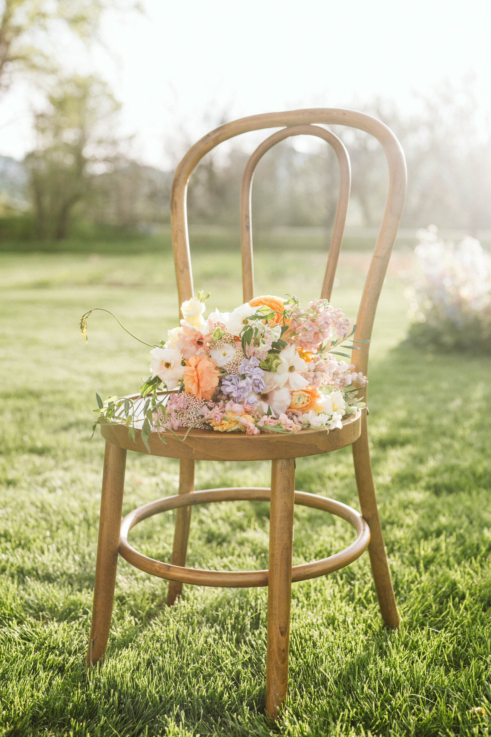 Wedding at a Flower Farm in Boulder Colorado